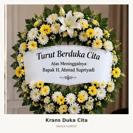 Krans Bunga Duka Hulu Sungai Tengah
